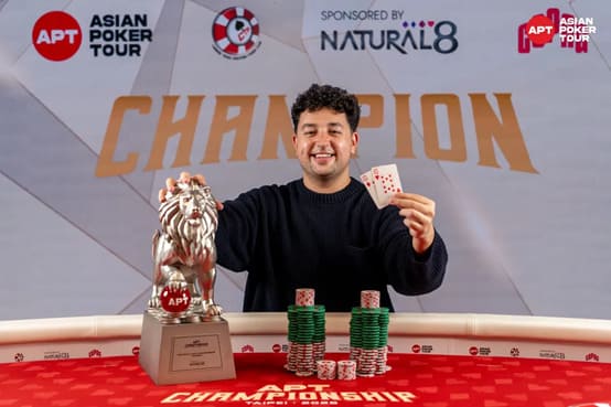 【EV扑克】2025APT冠军赛|Jon Rounce-Sue问鼎Natural8杯冠军赛!斩获750万新台币(约24.3万美元)生涯最高奖金!