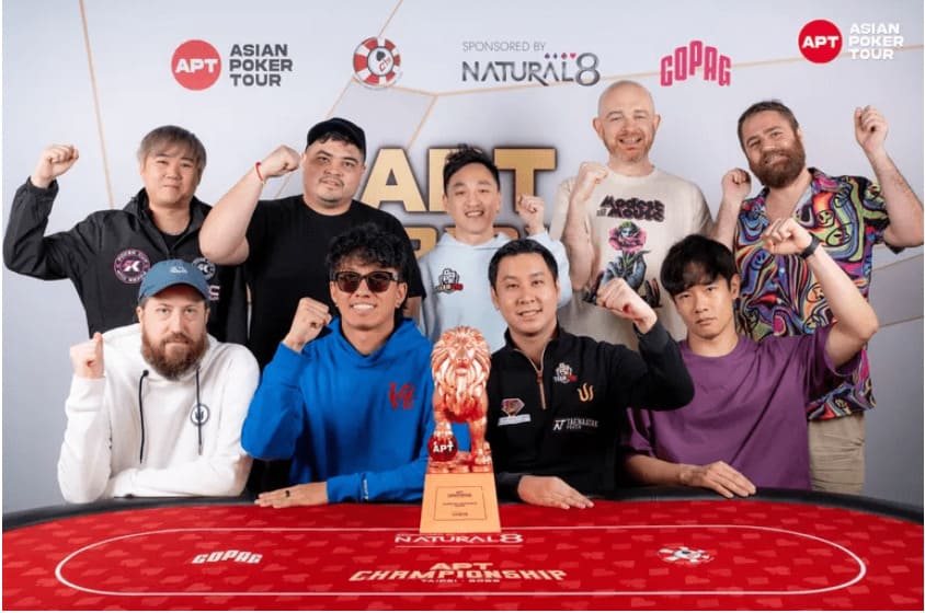 【EV扑克】2025APT冠军赛|主赛轻松破保!中国台湾省选手Chia Wei Kuo首轮领跑!