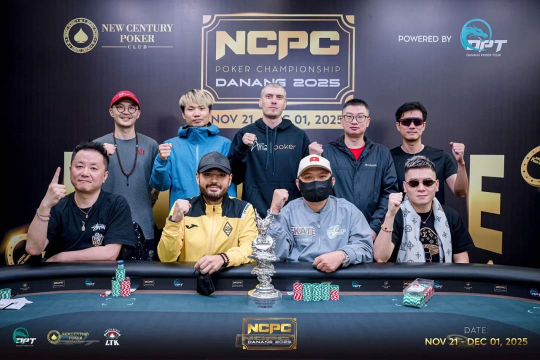 【EV扑克】NCPCxDPT | 超级豪客赛汪翼龙泡沫淘汰出局,深筹赛国人于国迪、唐智分列第四、第五名!邓成斌五张奥马哈夺冠