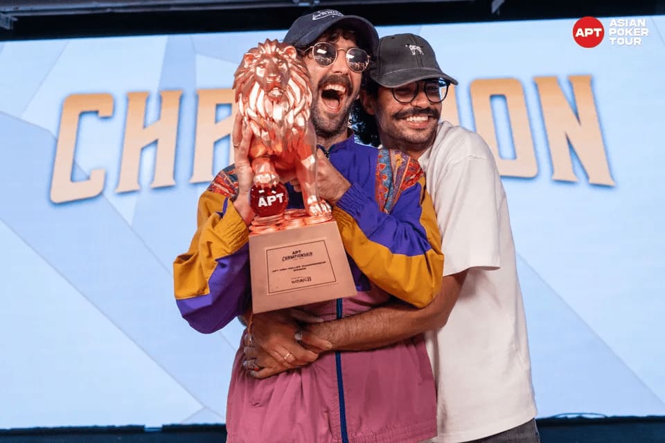 【EV扑克】2025APT冠军赛|爱尔兰选手Toby Joyce问鼎豪客冠军赛,斩获 APT 赛史主赛之外最壕赛事冠军奖金!