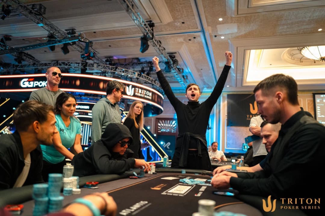 【EV扑克】WSOP天堂岛 | PLO新人Matthias Eibinger击败四张牌高手夺得第5个Triton冠军