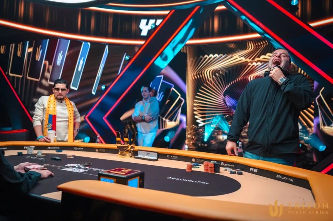 【EV扑克】WSOP 天堂岛|挪威牌手Kayhan Mokri横扫Triton Invitational,豪取770万美元冠军