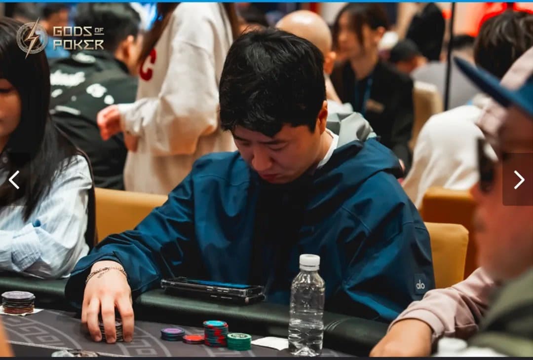 【EV扑克】诸神扑克GOP第7日|主赛481人次参赛,安森领跑晋级67人