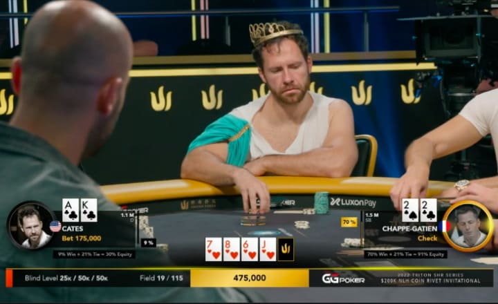 【EV扑克】15年前他账户400万刀一夜蒸发，今年靠单挑狂揽1个亿