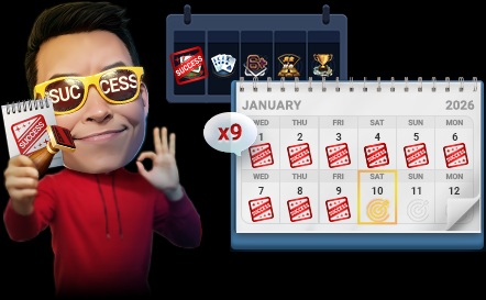 【EV扑克】最新优惠：2026年1/1-1/12新年任务狂欢礼