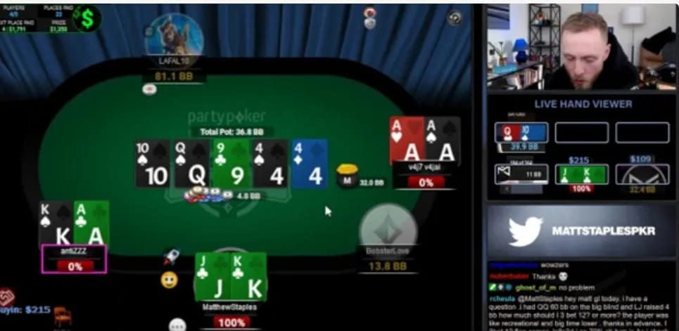 【EV扑克】从助理到劲敌，从“终极赌约”到六位数奖金，Matt Staples 正以实力摆脱哥哥的光环。