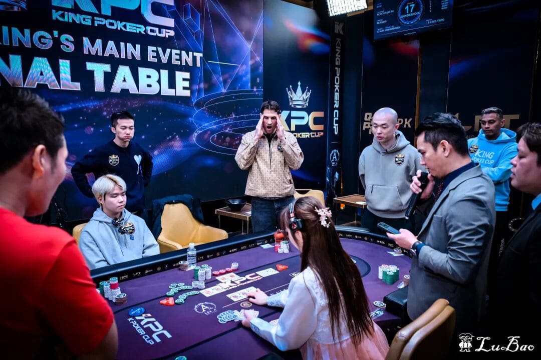 【EV扑克】King Poker Cup | 主赛圆满落幕！Tony Lin荣耀加冕，斩获60万刀冠军头奖