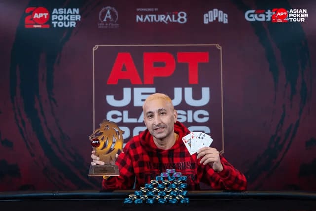 【EV扑克】2026 APT济州经典赛 | 高潮迭起!主赛A组参赛高增长达676人次!中国选手 Tony Lin 逆袭夺超级豪客赛冠军!