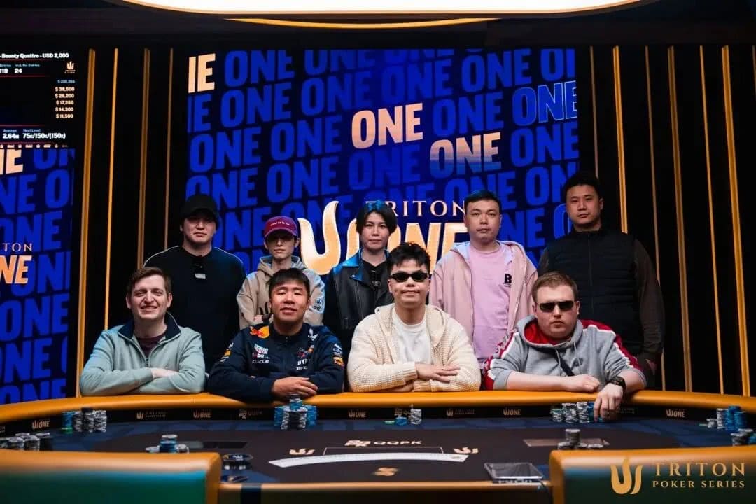 【EV扑克】Triton ONE | QQPK Genesis共1236人次报名197人晋级，中国选手丁人杰斩获首冠！