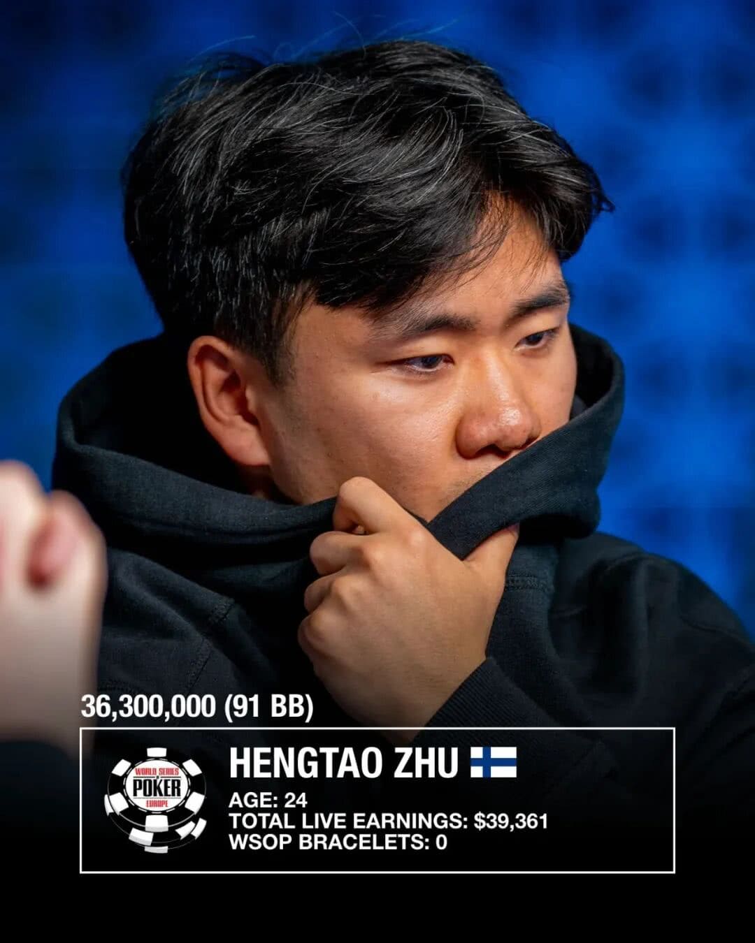 【EV扑克】国人朱恒涛的36万刀金手链之旅,从10刀卫星赛晋级WSOP主赛FT!